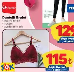 CHANTALE DANTELLİ BRALET CHANTALE DANTELLİ BRALET